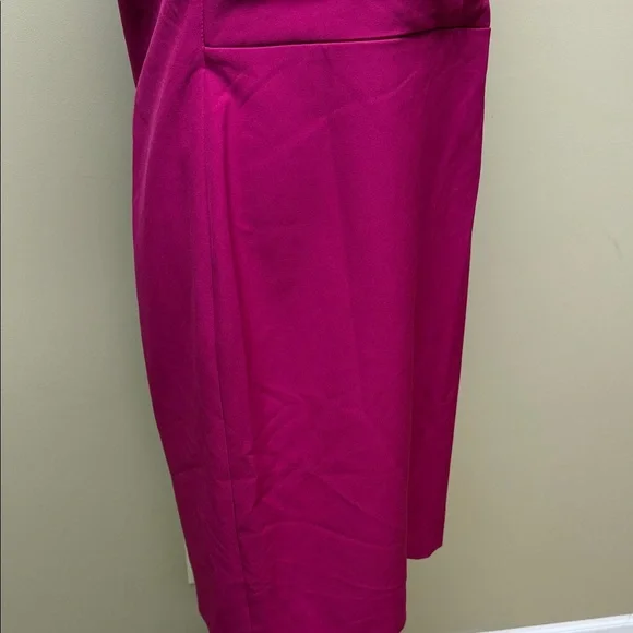 NWT Ralph Lauren Magenta Sleeveless Midi‎ Dress - Picture 5 of 9